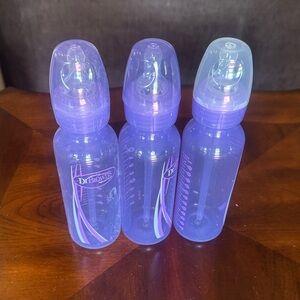 Dr. Brown's Purple Baby Bottles Anti Colic - Set of 3